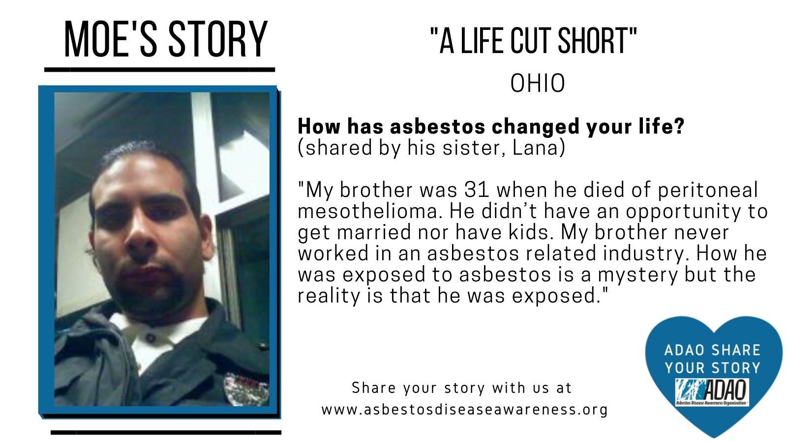 how long do you live with asbestos poisoning