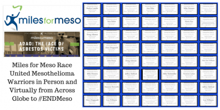 Miles for Meso Race Unites Mesothelioma Warriors in Person and Virtually from aAcross Globe CANVA