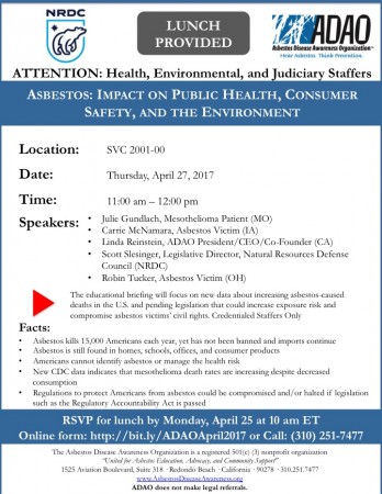 ADAO Briefing Flyer April 27 2017