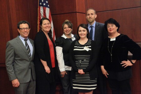 Scott Slesinger, Carrie McNamara, Julie Gundlach, Robin Tucker, Dan Swanson, and Linda Reinstein