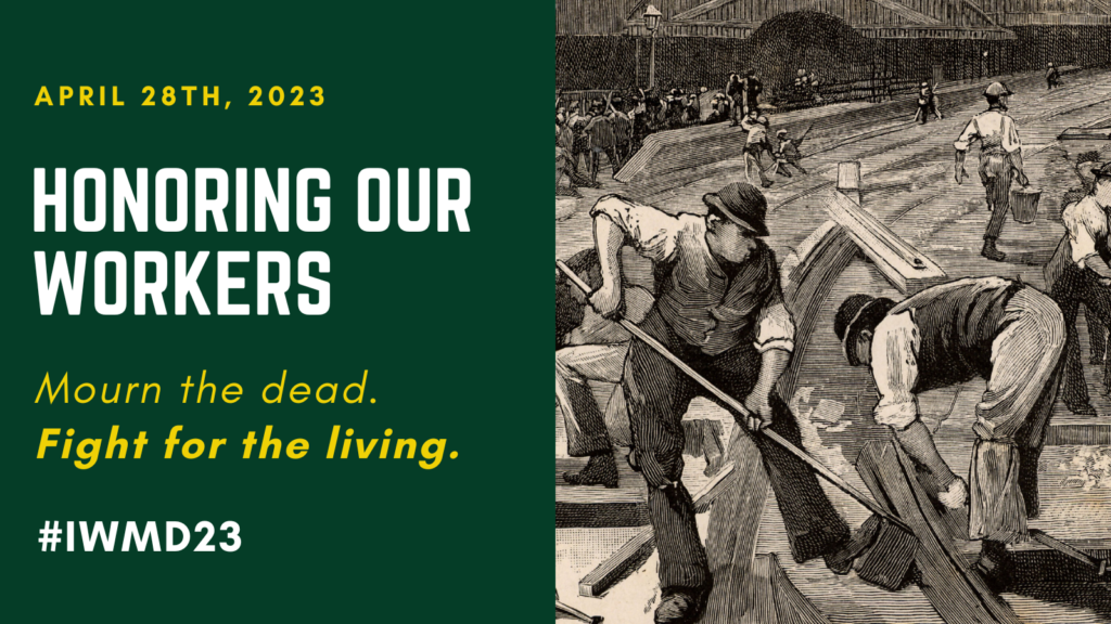 ADAO Joins Forces to Fight for Safe Jobs! Honoring International