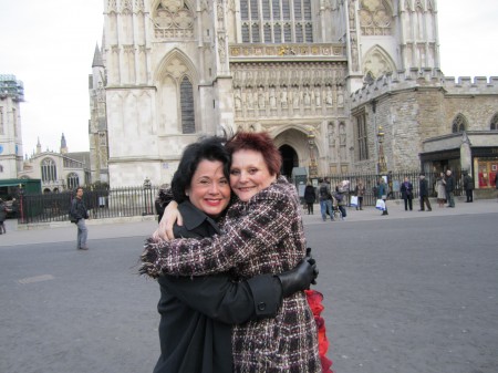 Debbie Brewer and Linda in London (2012)