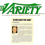 Variety Article for Army Archerd